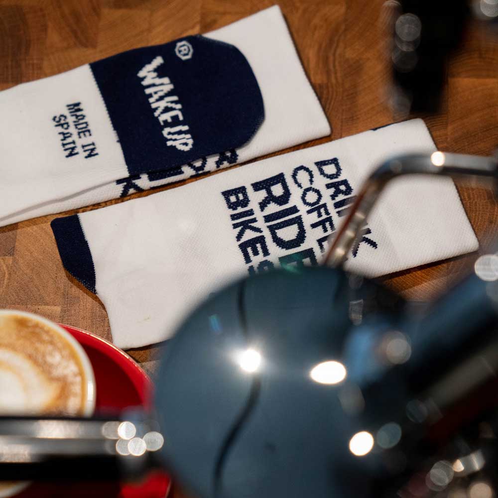 DRINK COFFEE BLUE - CALCETÍN CICLISMO - Image 2
