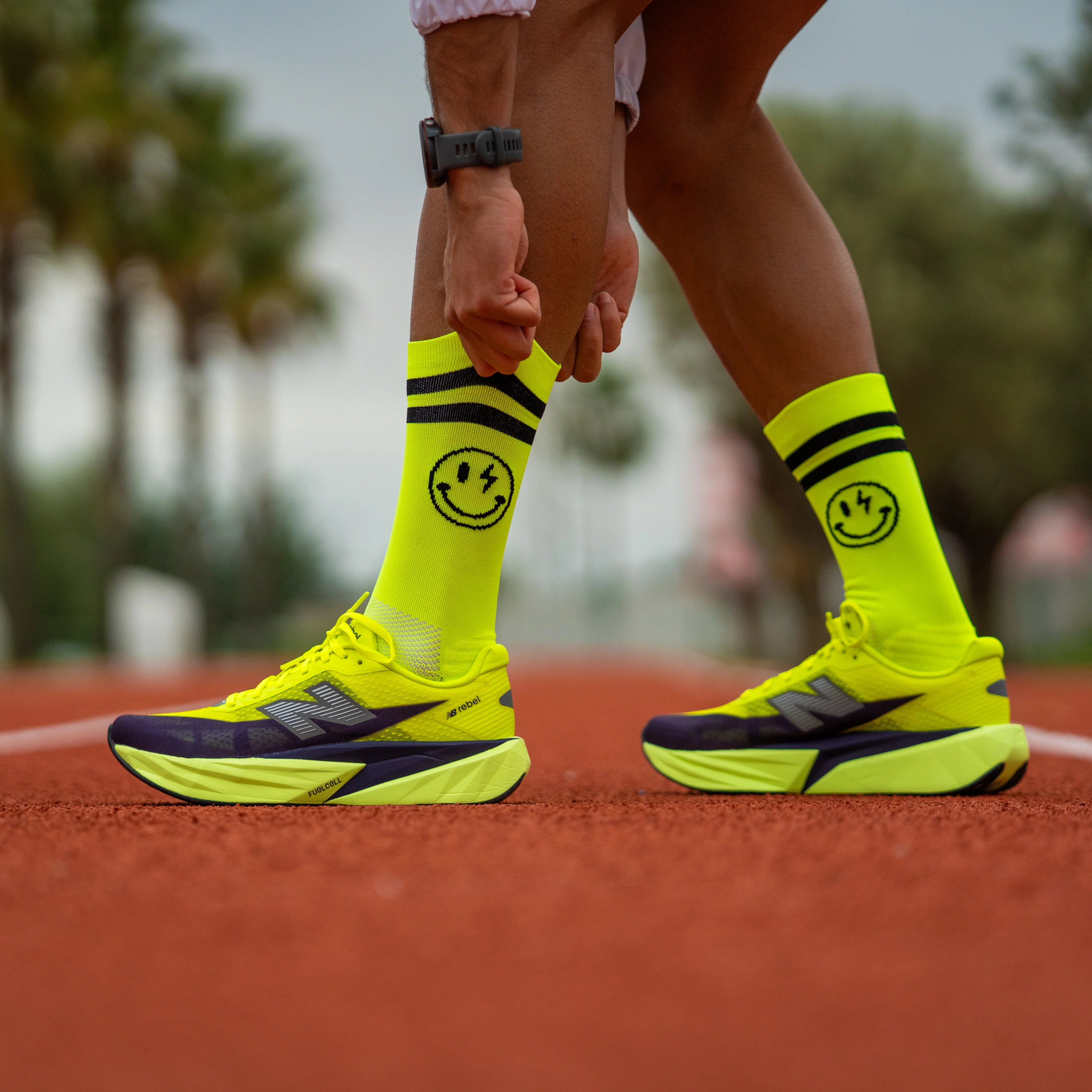ELECTRIFIED YELLOW - CALCETÍN RUNNING - Image 3