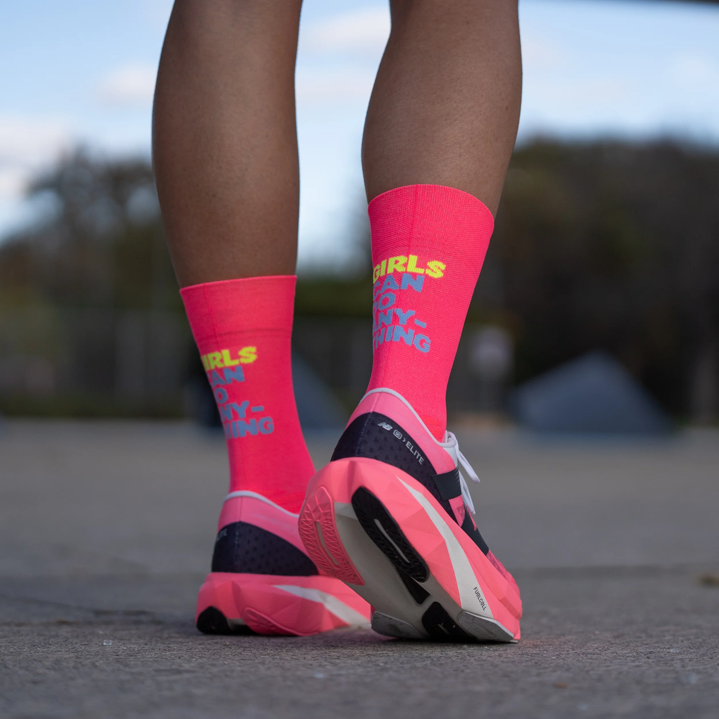 GIRLS CAN DO DIVA PINK - CALCETÍN RUNNING - Image 5