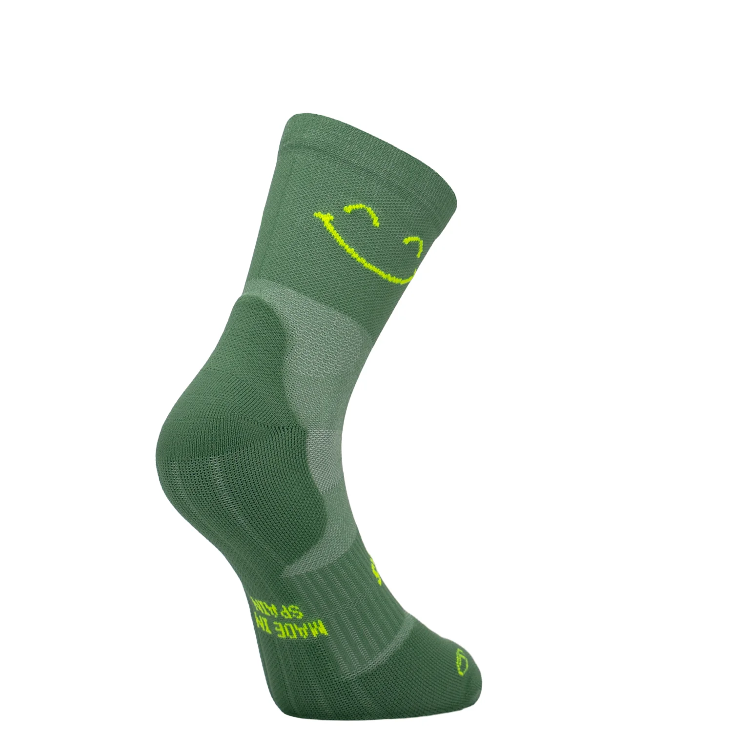 HAPPY MODE GREEN - CALCETÍN RUNNING PRO COMFORT