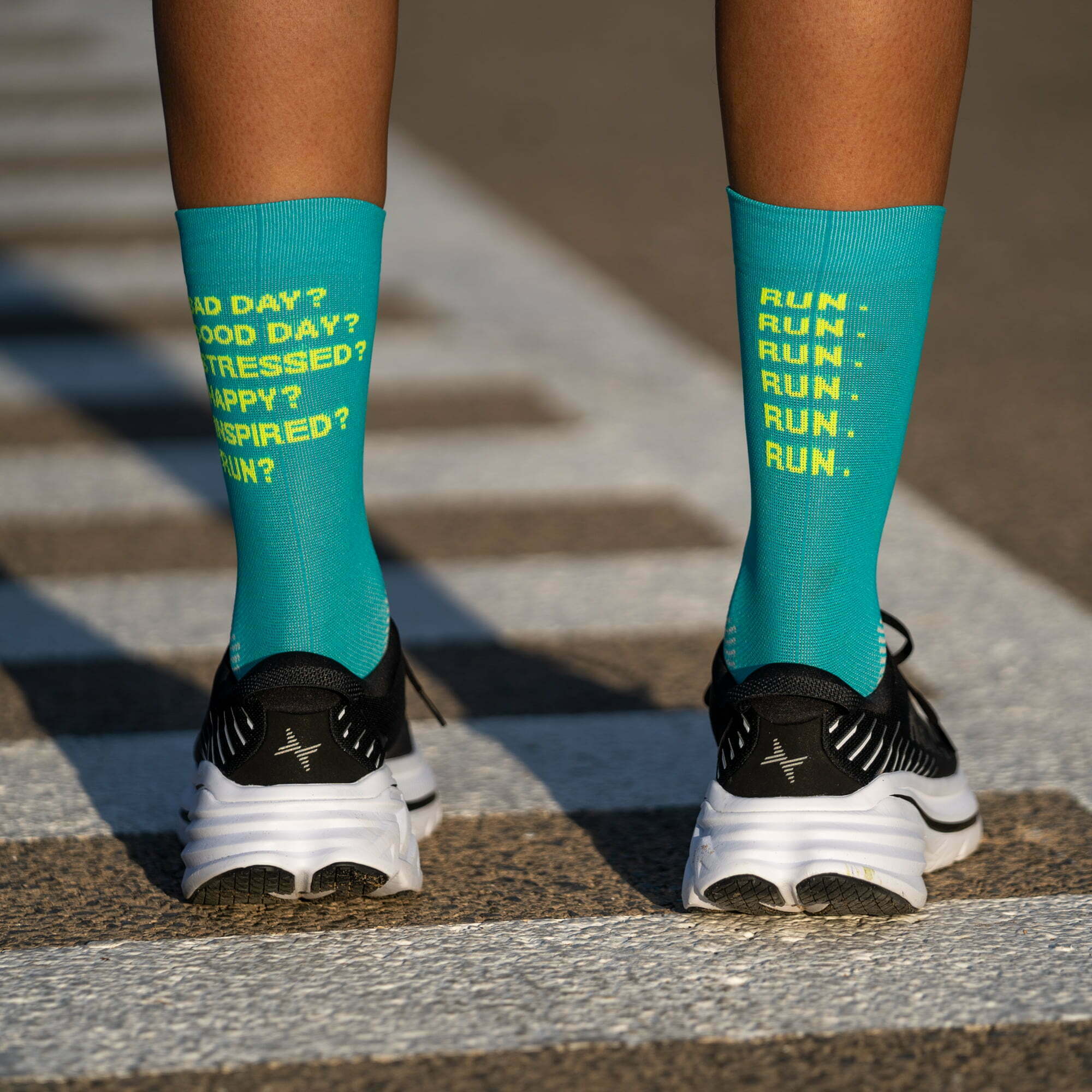 JUST RUN GREEN - CALCETÍN RUNNING - Image 3