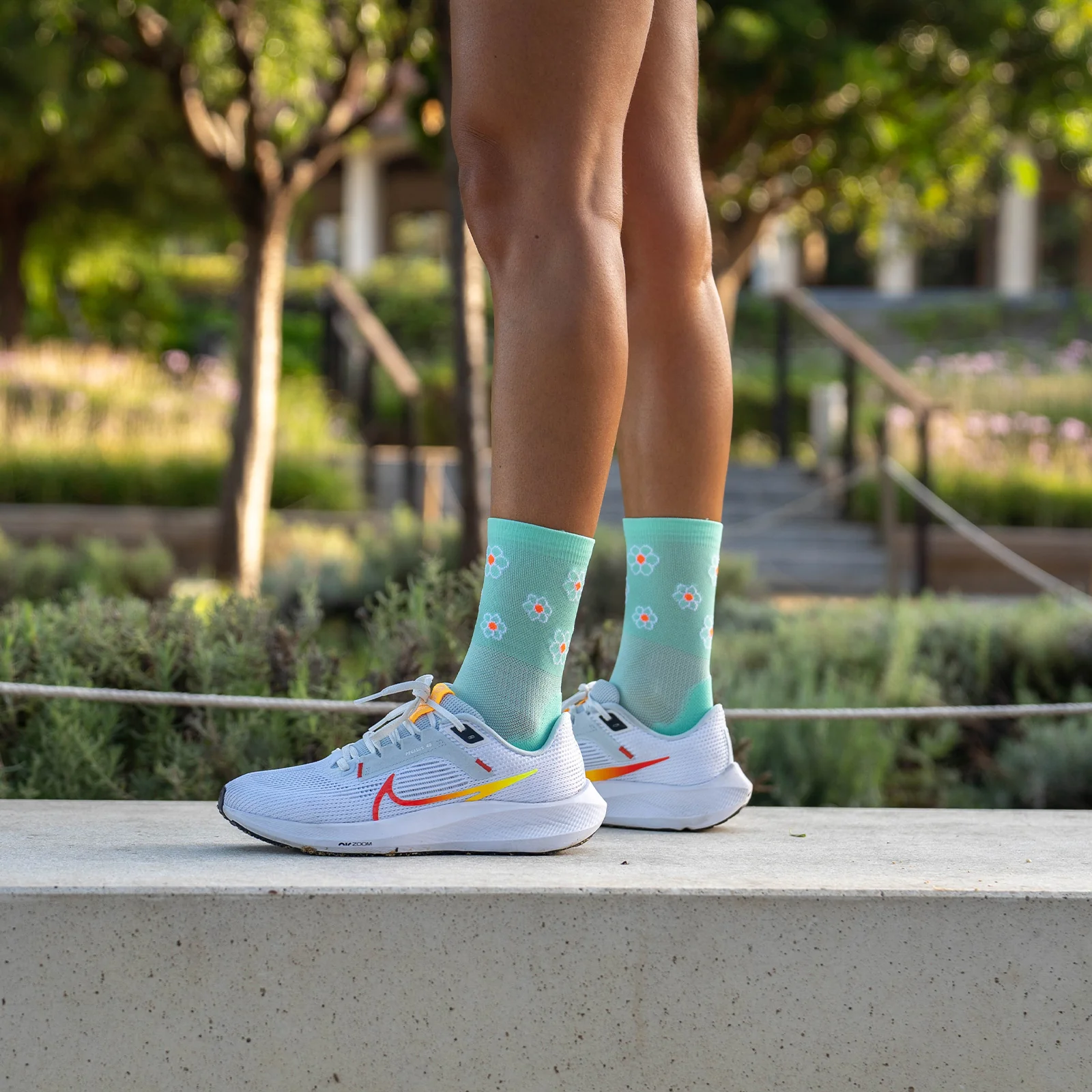 MARGUERITE GREEN - CALCETÍN RUNNING PRO COMFORT - Image 2