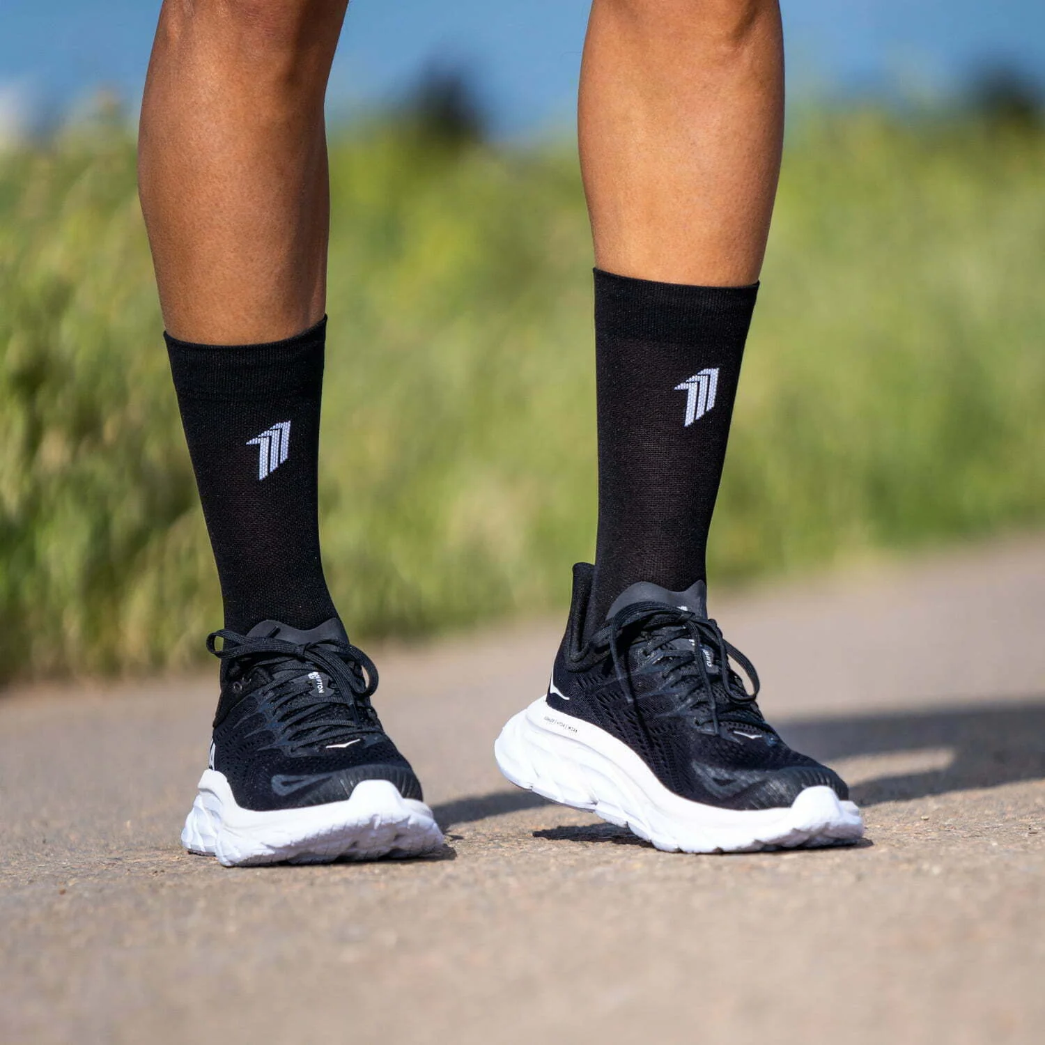 SEVEN MILE BLACK - CALCETÍN RUNNING - Image 2
