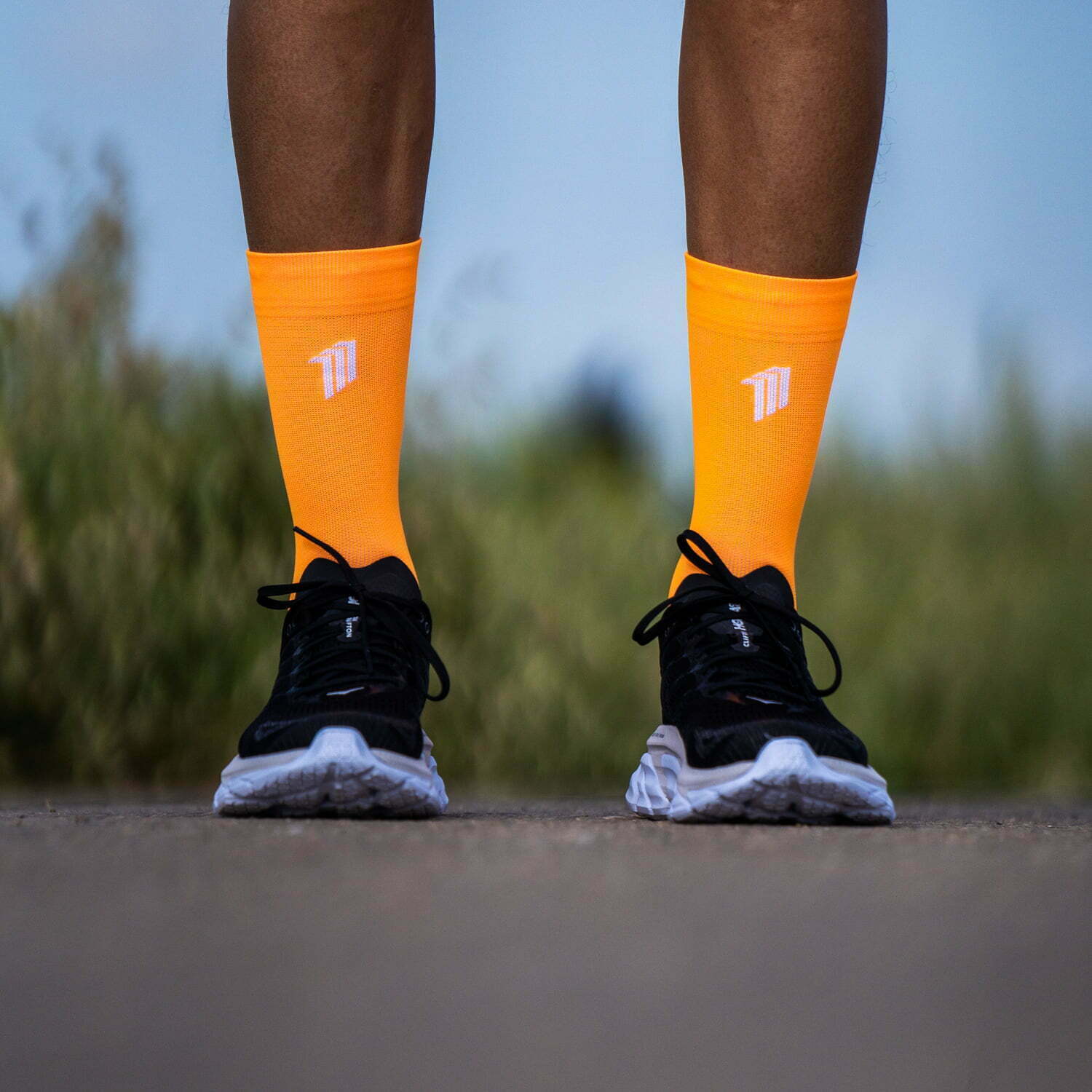 SEVEN MILE ORANGE - CALCETÍN RUNNING - Image 2