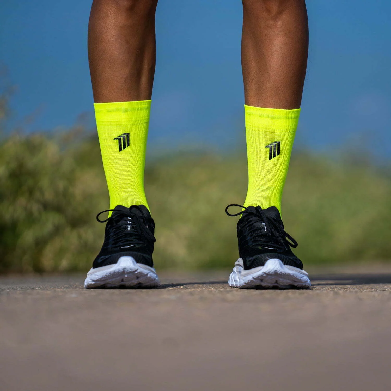 SEVEN MILE YELLOW - CALCETÍN RUNNING - Image 2